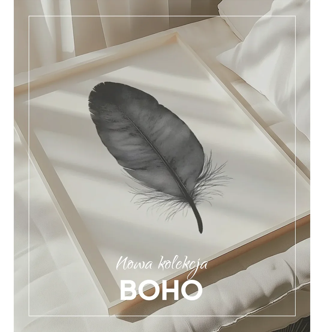 Plakaty w stylu boho